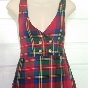 DUCK HEAD PLAID JUMPER